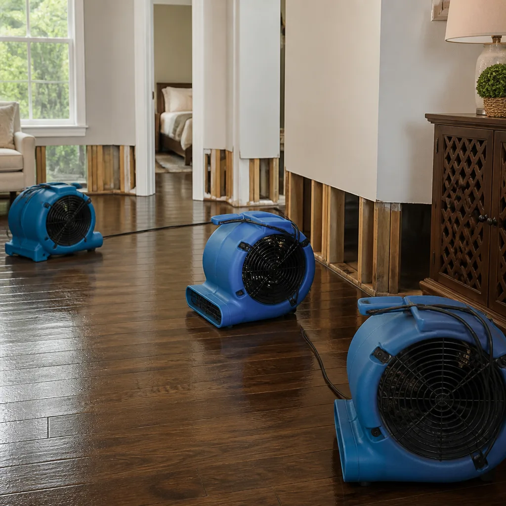 Water damage drying